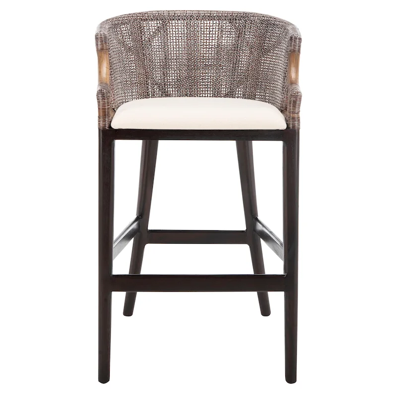 Rattan 30-inch Bar Stool - 22.3