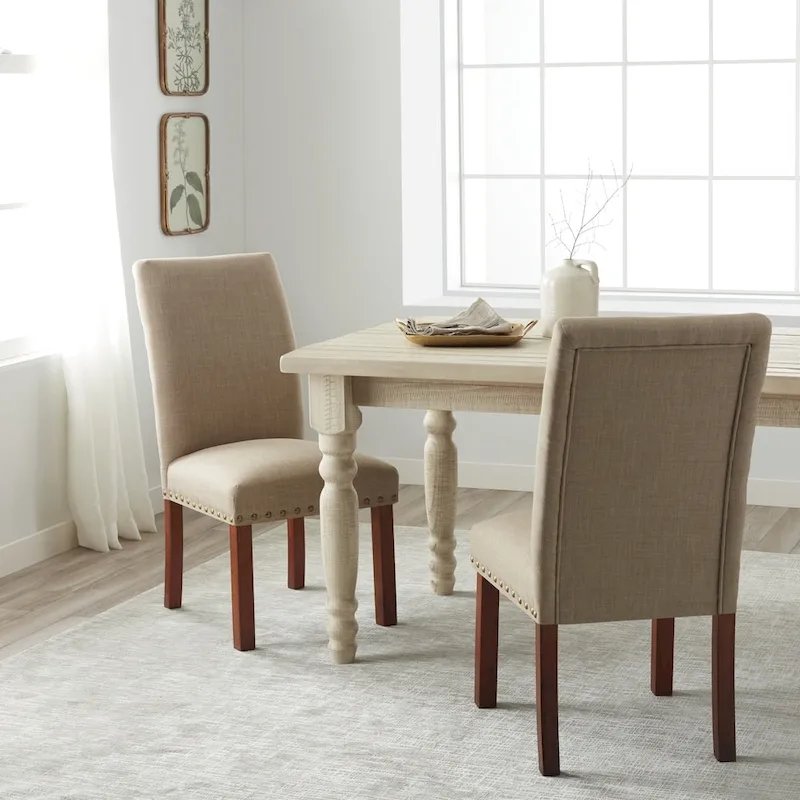 HomePop Classic Parsons Chairs (Set of 2) - N/A