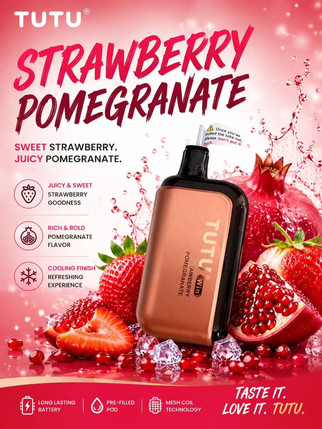 TUTU win 10000 Puffs Disposable Vape Newest brand 12 Flavors