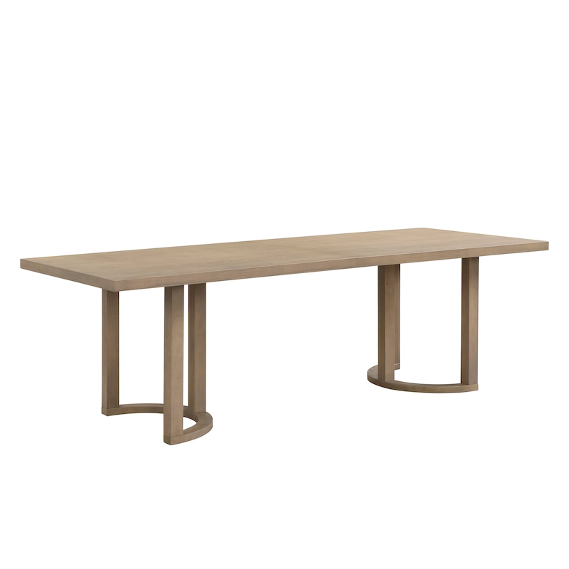 Kenneth Modern 95-Inch Dining Table with U-Shaped Trestle Base by Christopher Knight Home