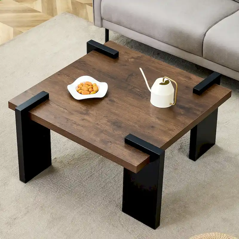 Modern MDF Coffee Table Durable Stylish Living Room Furniture