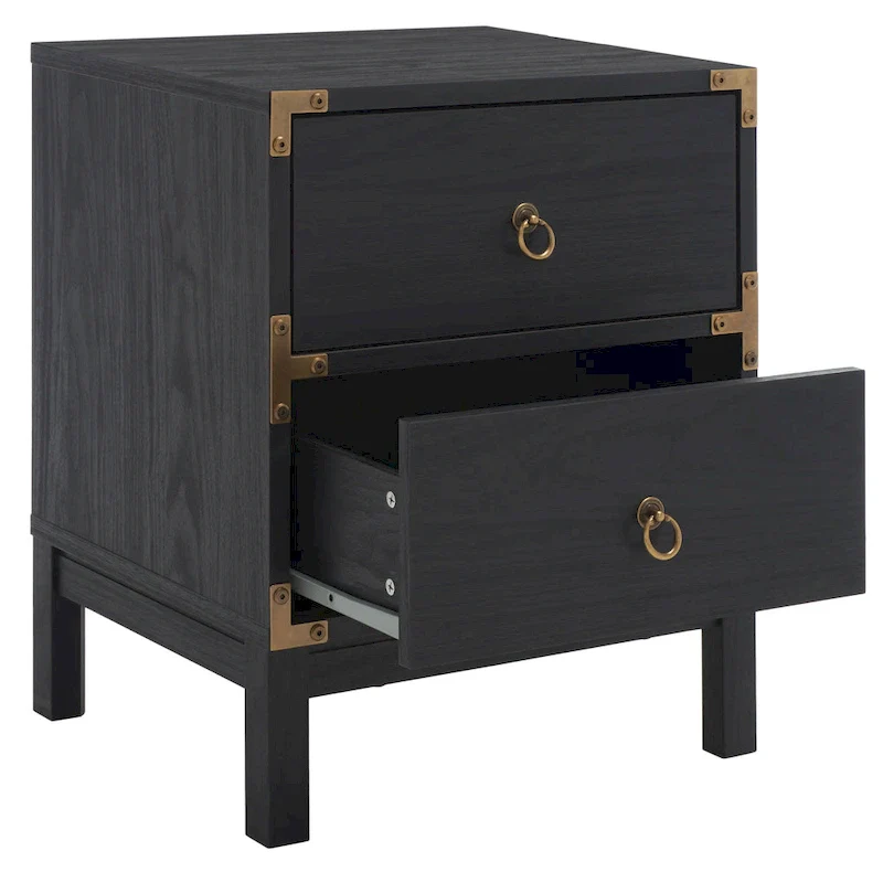 SAFAVIEH Zaria 2-Drawer Nightstand