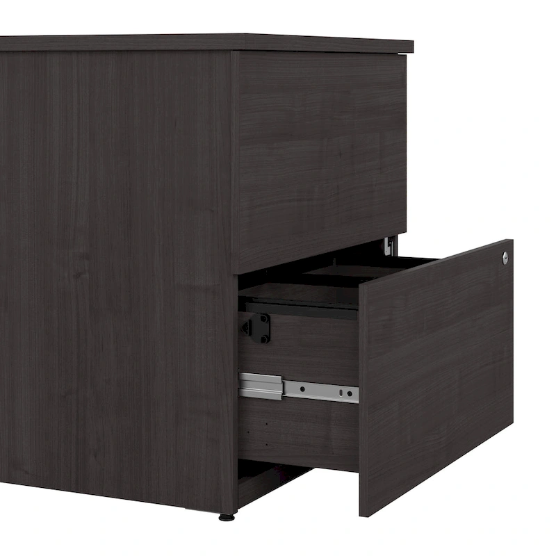 Logan 28W 2 Drawer Lateral File Cabinet by Bestar