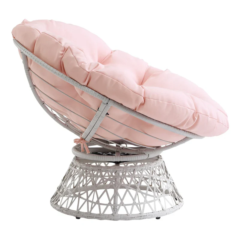The Curated Nomad Avoca Woven Wicker Papasan Chair