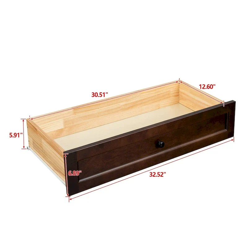 Wood spray-painted drawer dresser