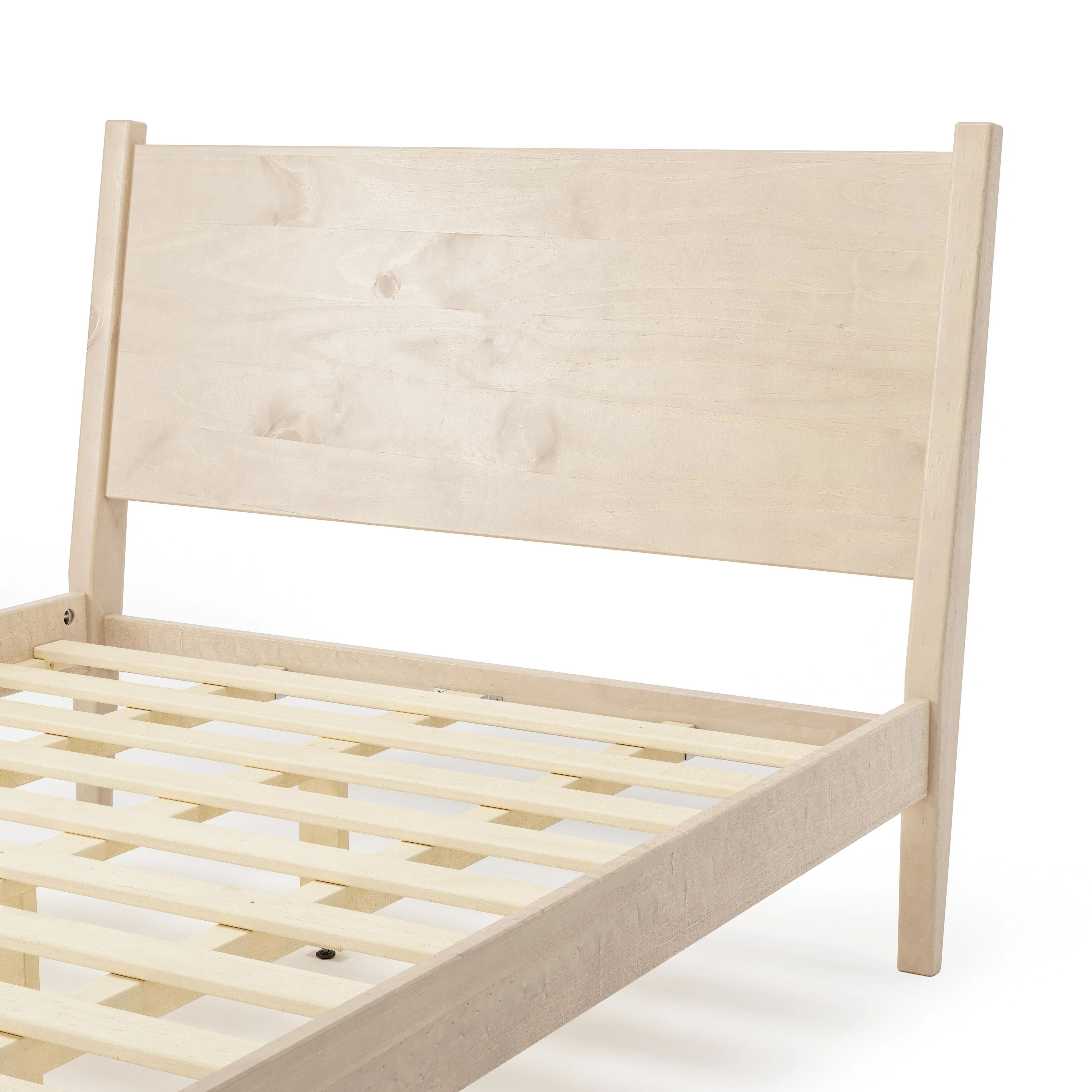 Mid-Century Panel Bed