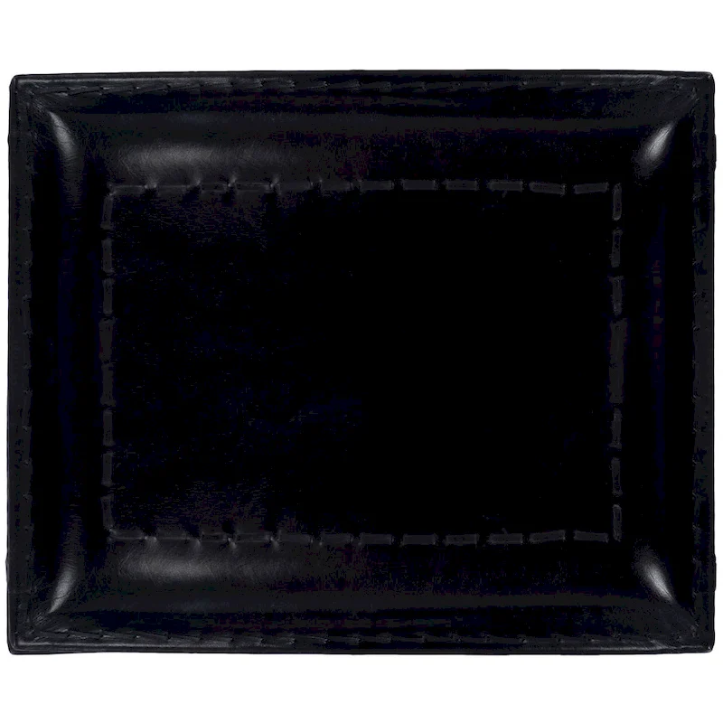 Handmade Butler Melton Leather Stool (India)