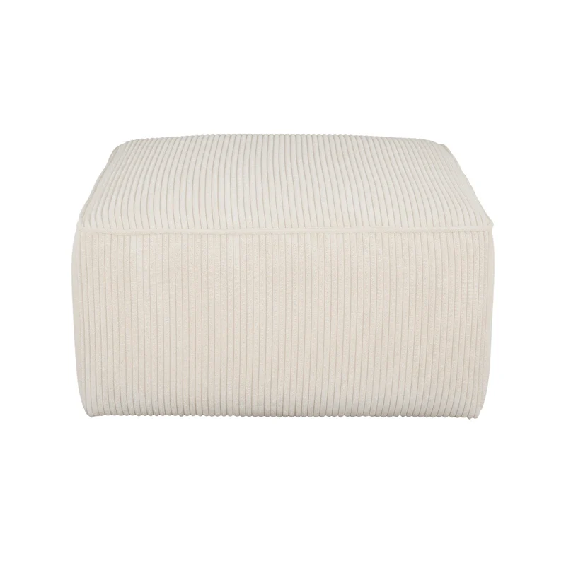 Christopher Knight Home - Yzabella Faux Leather Square Ottoman