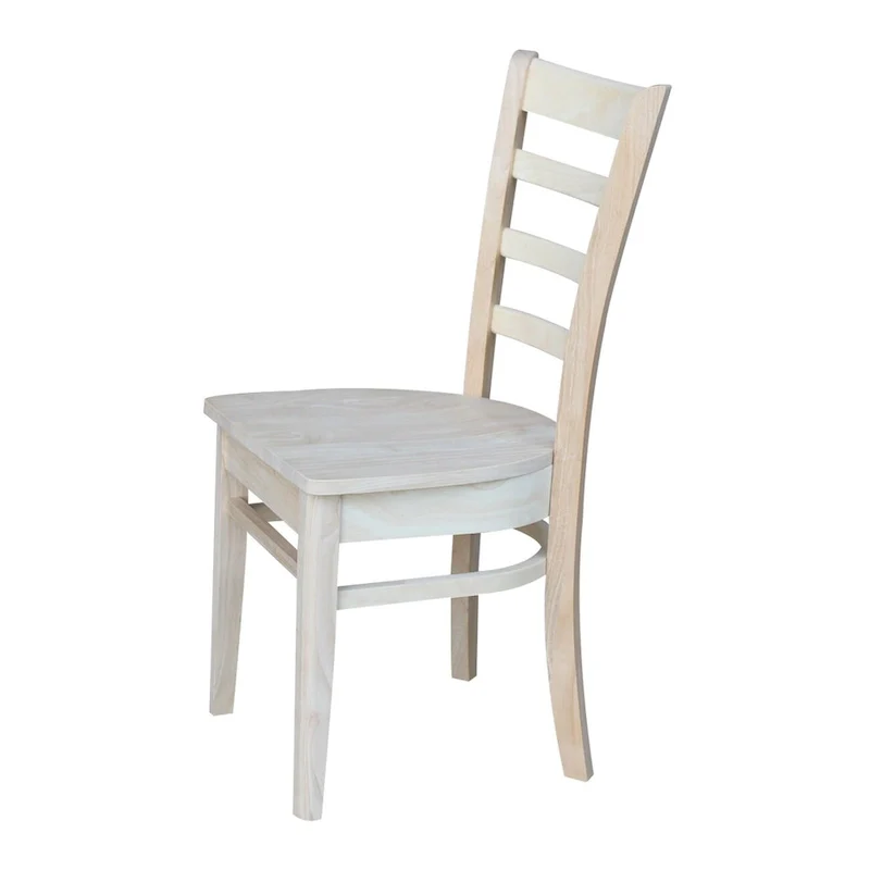 International Concepts Set of Two Emily Side Chairs