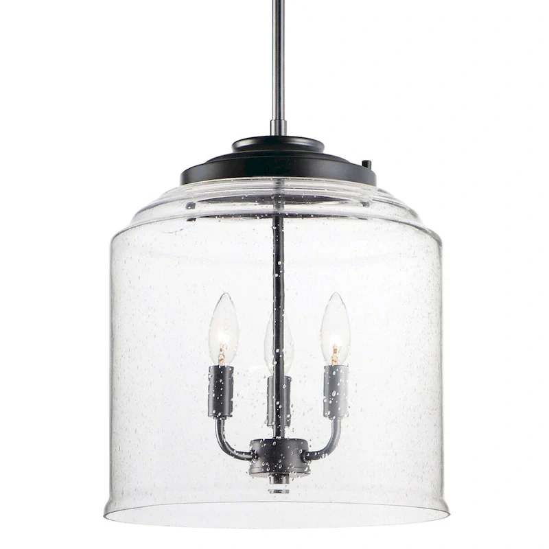 Maxim Acadia 3 Light 14  Wide Taper Candle Pendant