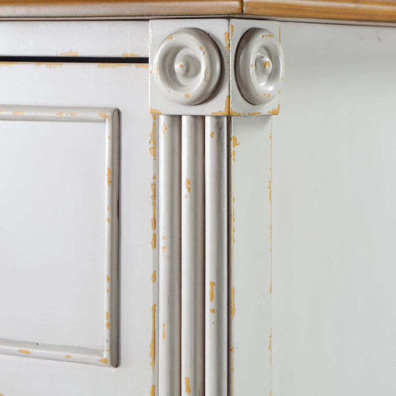 Joneigh Traditional Solid Wood 4-Drawer Chest by