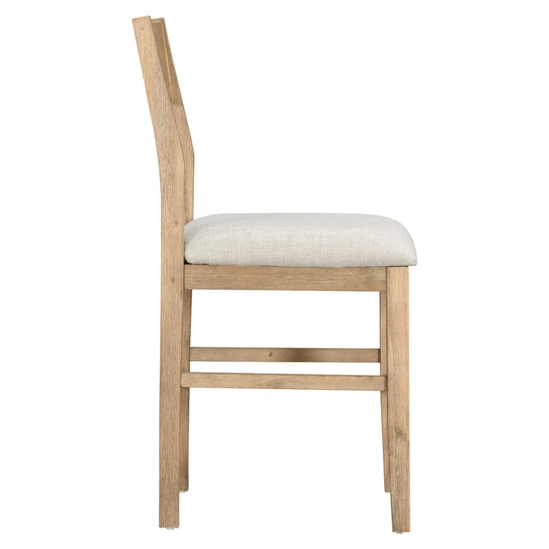 Brown Farmhouse 5-Piece Counter Height Dining Table Set with 4 Chairs