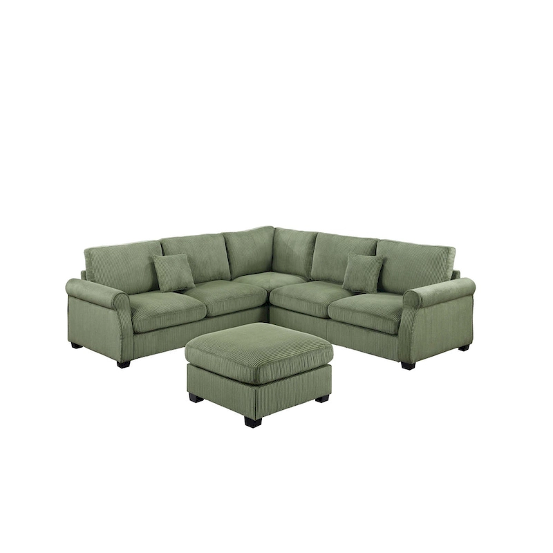 Poundex 4-pcs Sectional