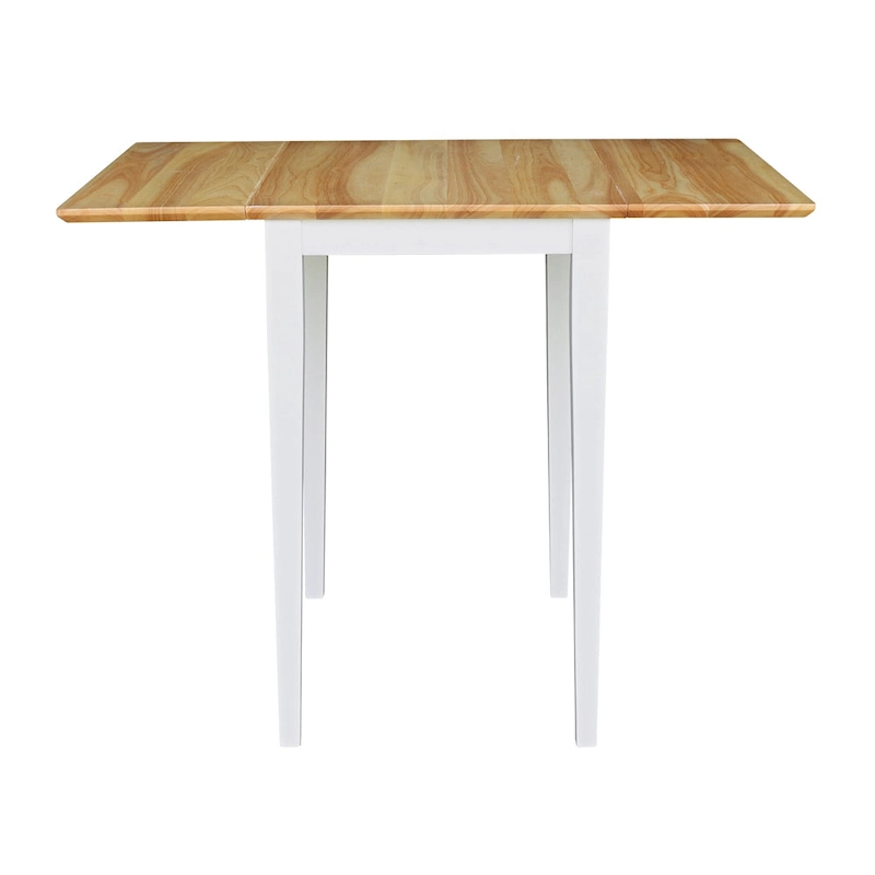 International Concepts Small Drop Leaf Shaker Style Dining Table