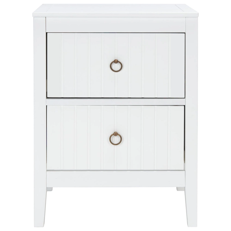 SAFAVIEH Deogilde 2-Drawer Accent Table Nightstand