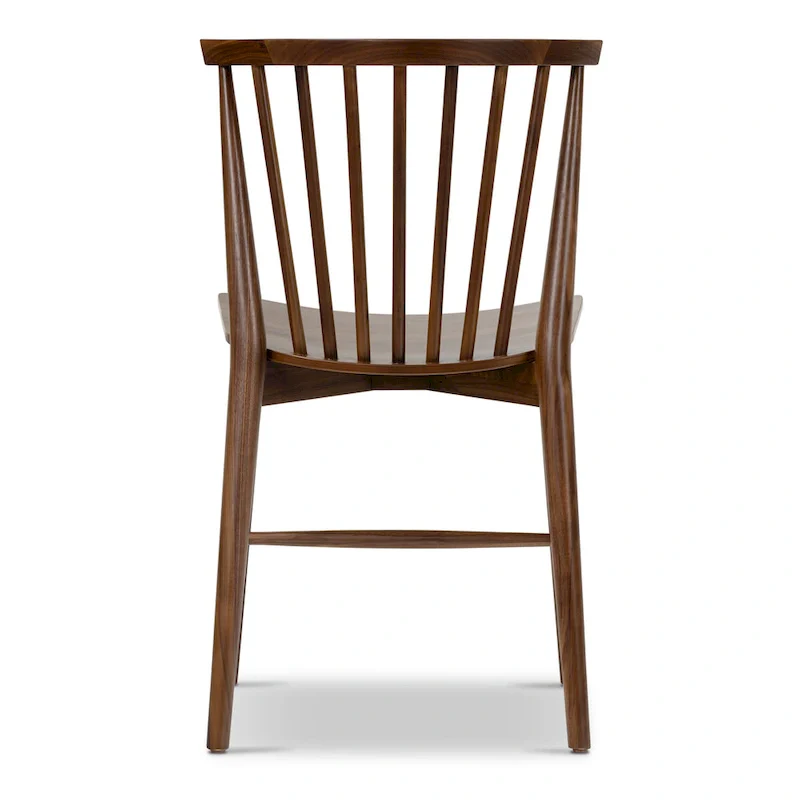 Poly & Bark Ligna Dining Chair - Spindled Bark with Solid Wood Frame