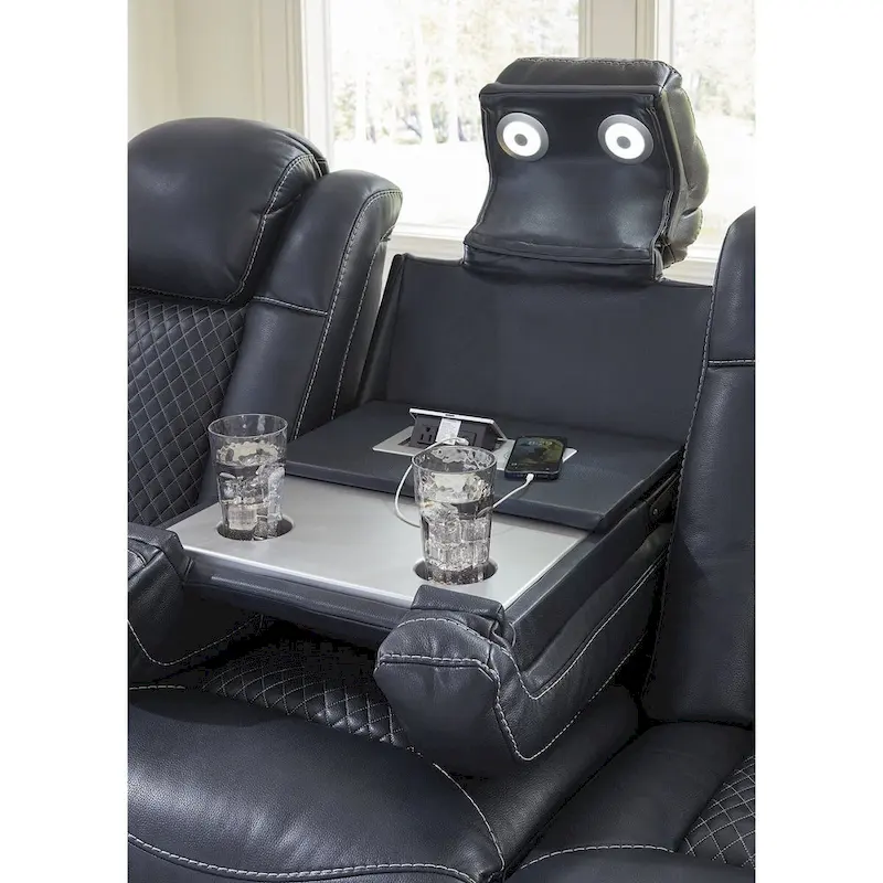 Signature Design by Ashley Fyne-Dyme Power Reclining Sofa - 85  W x 43  D x 43  H