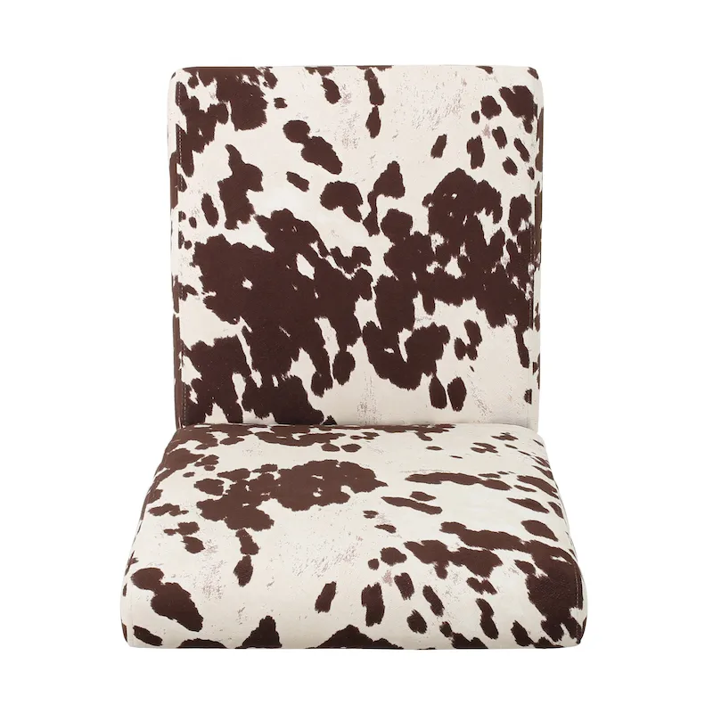 Patterned Upholstered Dining Chairs (Set of 4)