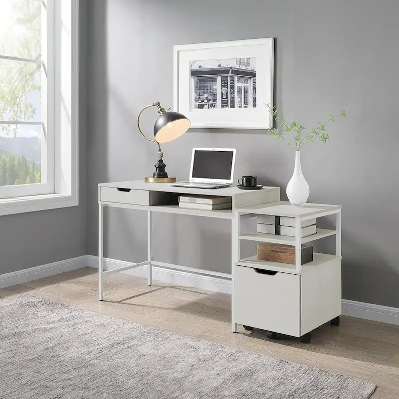 Contempo 40 Desk with Drawer and Shelf