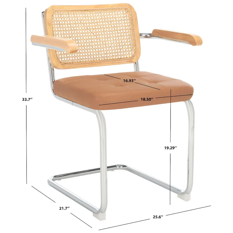 19-inch Dining Arm Chair [SET of 2] - 26Wx22Dx34H