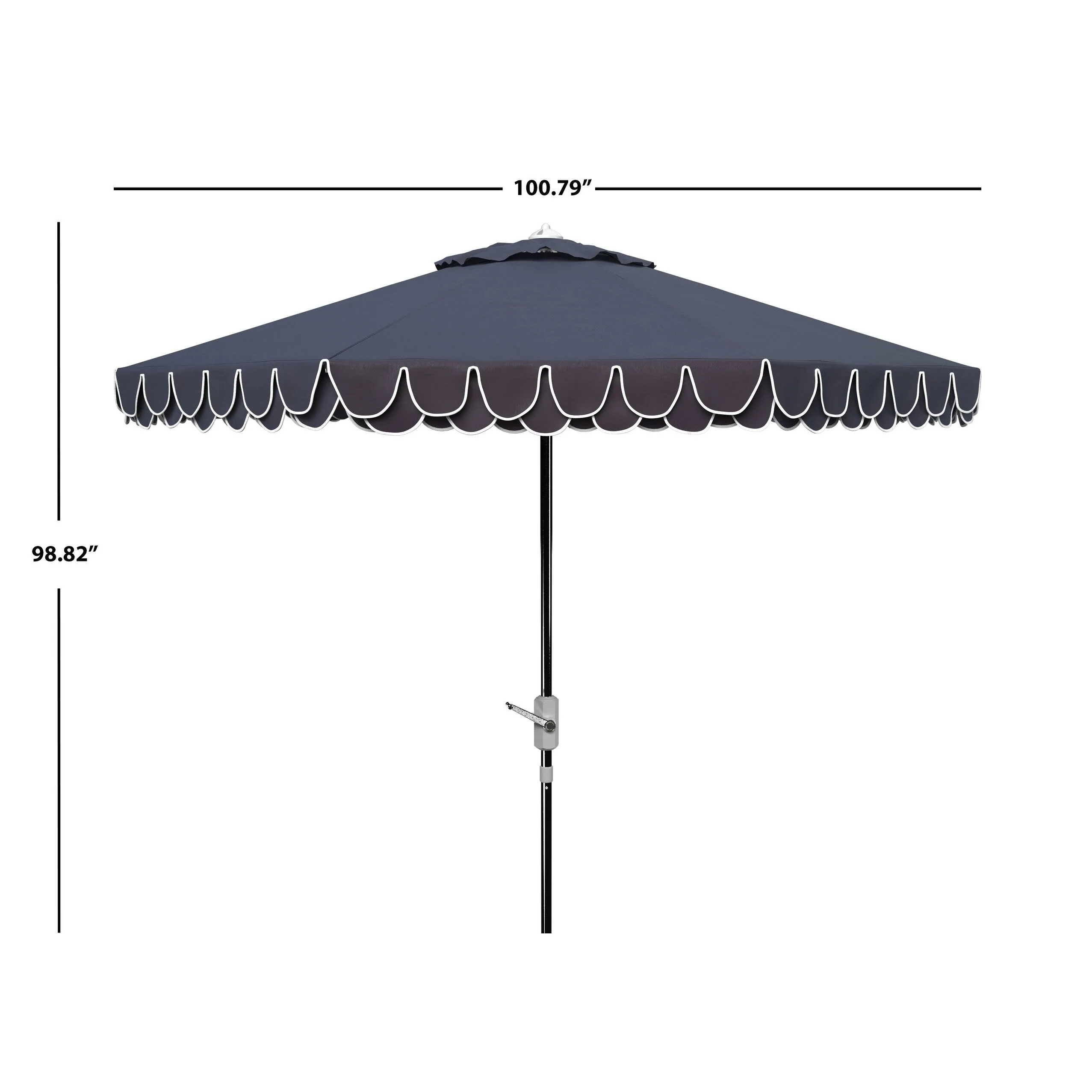 SAFAVIEH Gebbine Elegant 9-Foot Umbrella