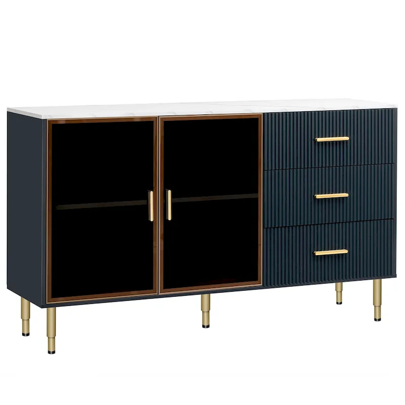 MDF Sideboard Buffet Cabinet