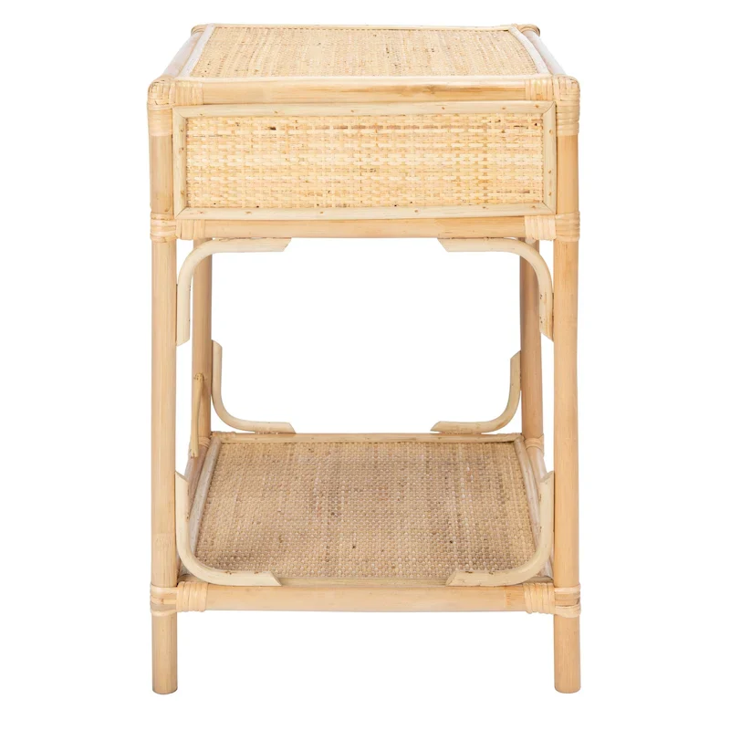 Coastal 1-Drawer 1-Shelf Nightstand
