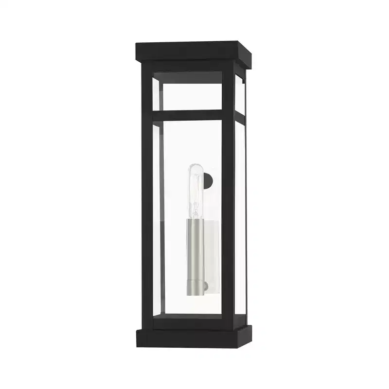 Livex Lighting Hopewell 1 - Light Wall Light in Black