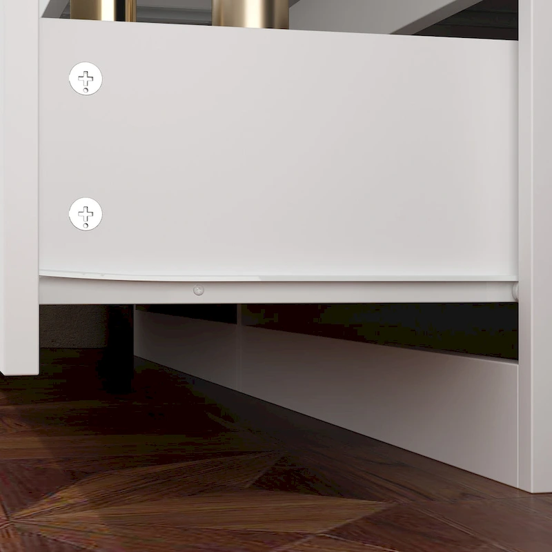 Makeup Table Chic Vanity Dresser Combo: Spacious Multi-Drawer Design