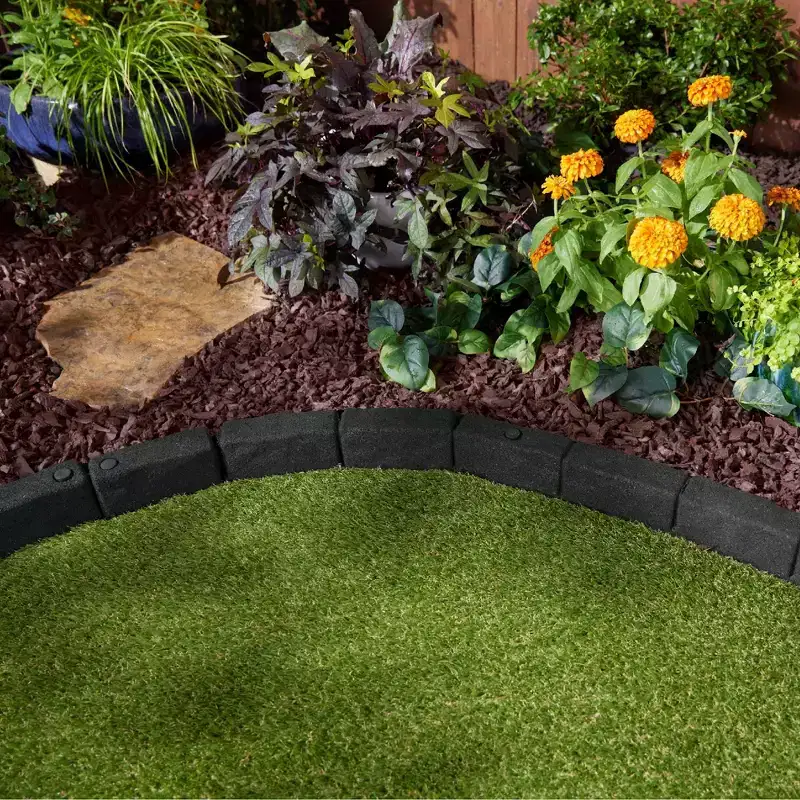Cobblestone SmartLoc Rubber Landscape Edging