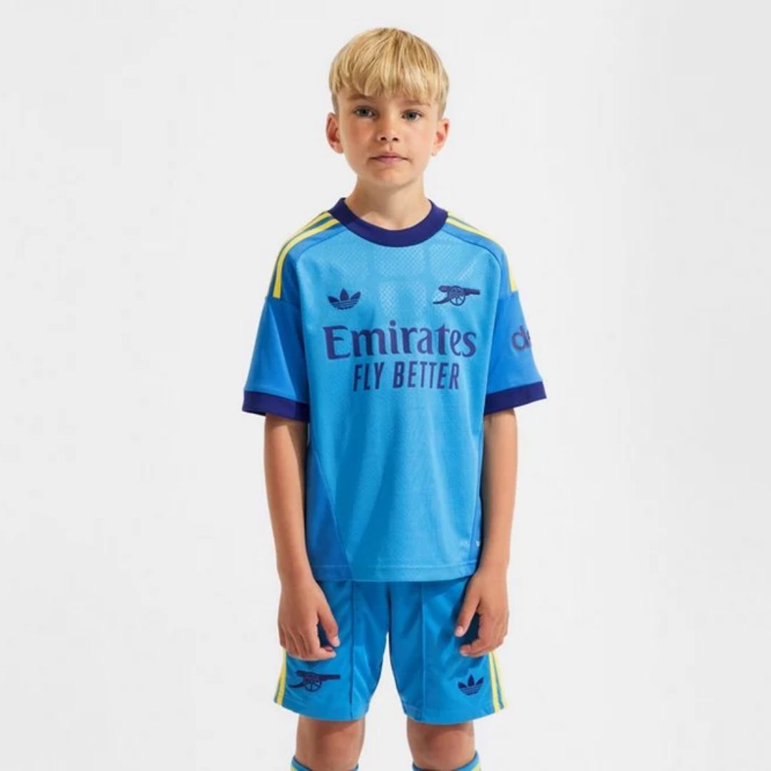 Kid's Arsenal Away Goalkeeper Kit 2026/27