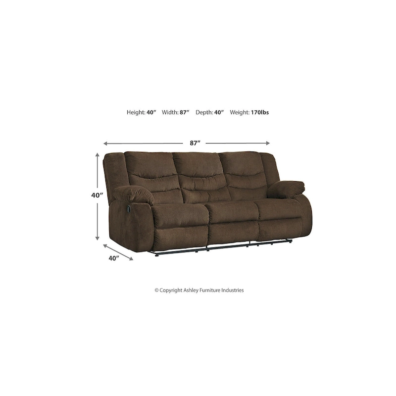 Signature Design by Ashley Tulen 3-Piece Upholstery Package - 87 W x 40 D x 40 H