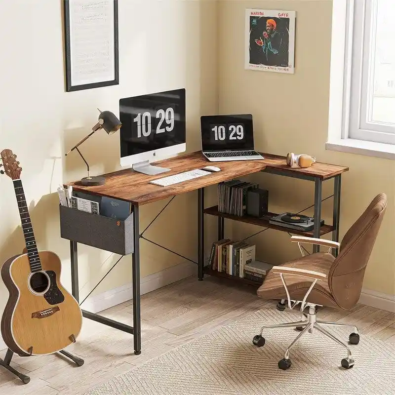 40 Inch Small L Shaped Computer Desk