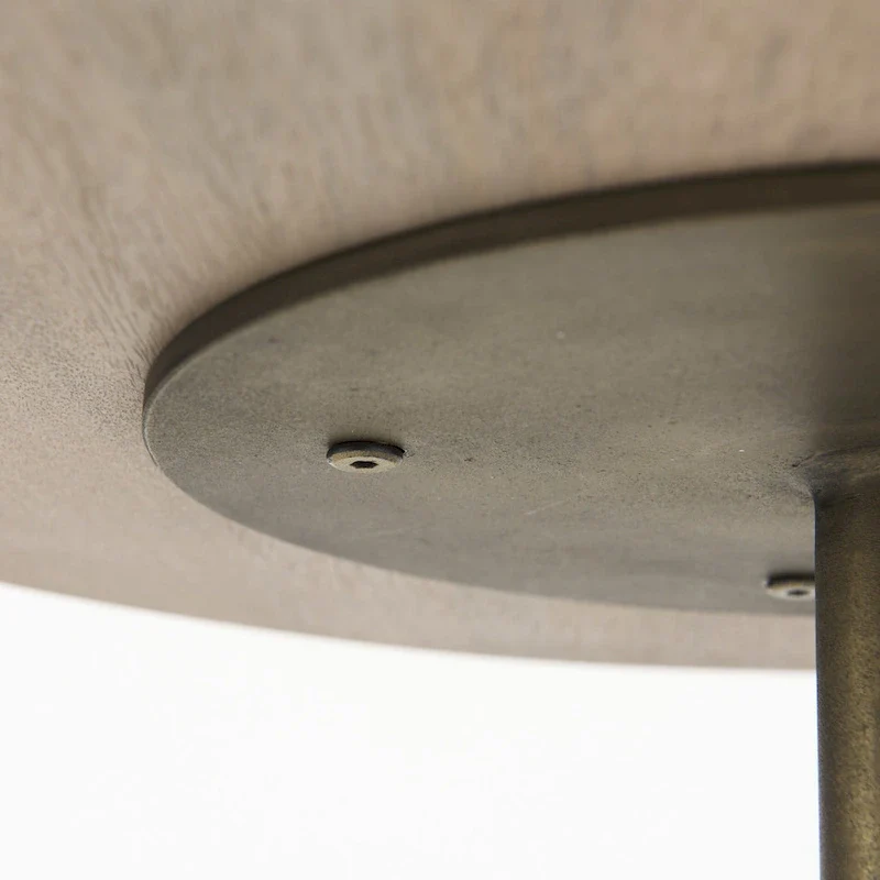 Pedestal Table with Detailing - 24  H x 20  W x 20  D