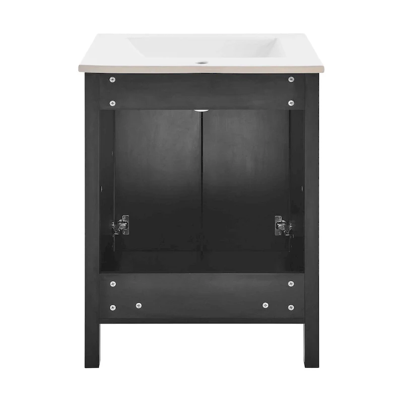 Avallon 24  Bathroom Vanity in Matte Black