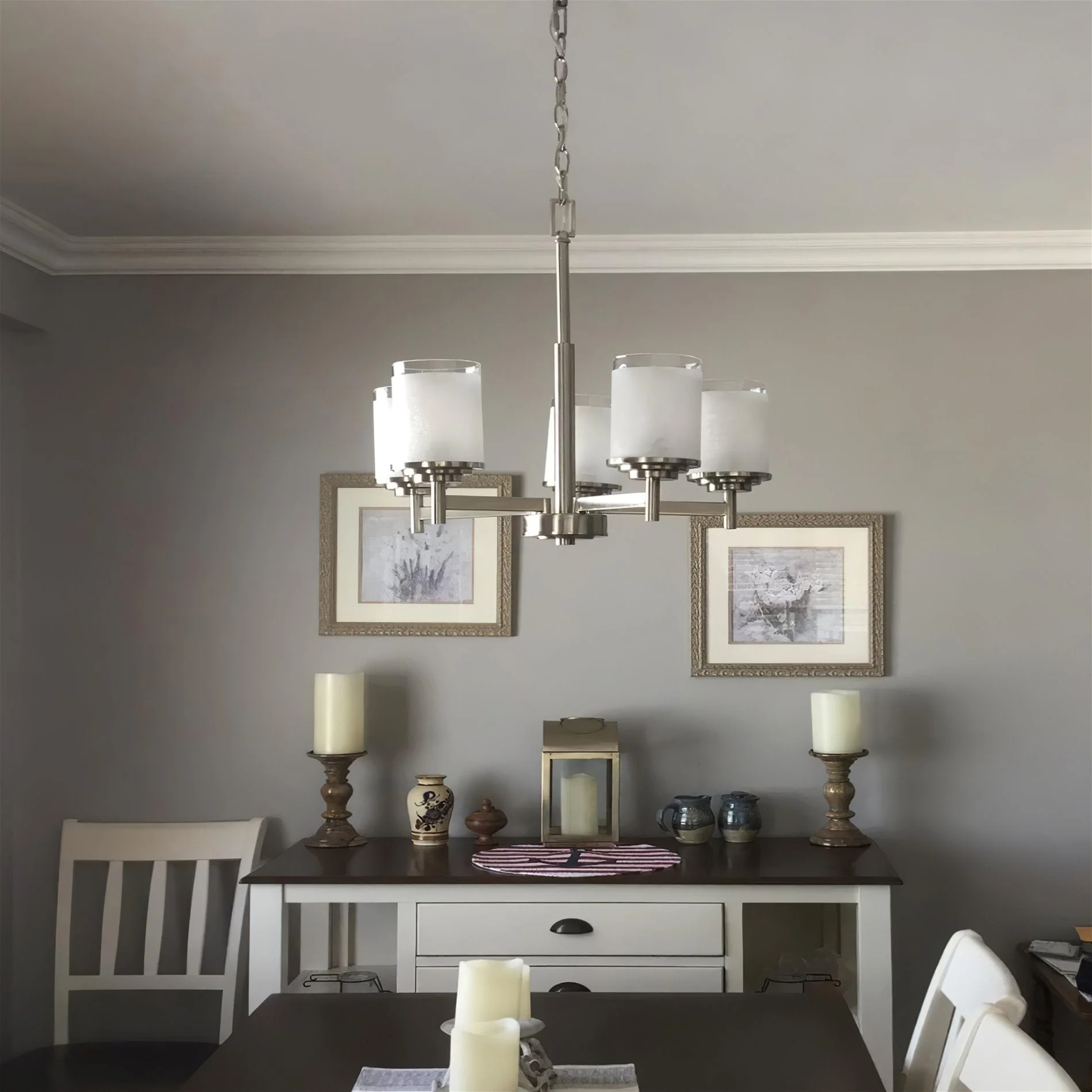 Windsor 19 Modern/Contemporary 5-Light Chandelier