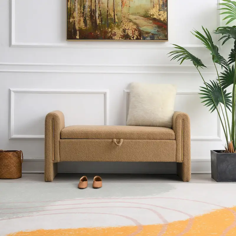 Modern Teddy Bed End Bench