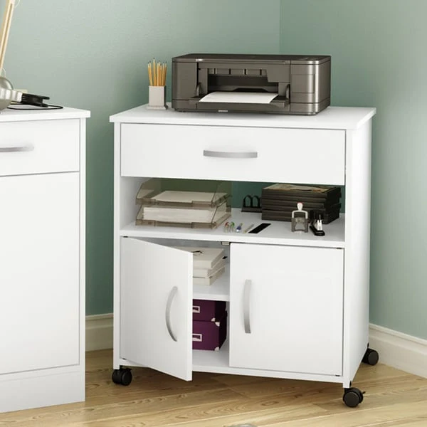 South Shore Axess Printer Cart on Wheels