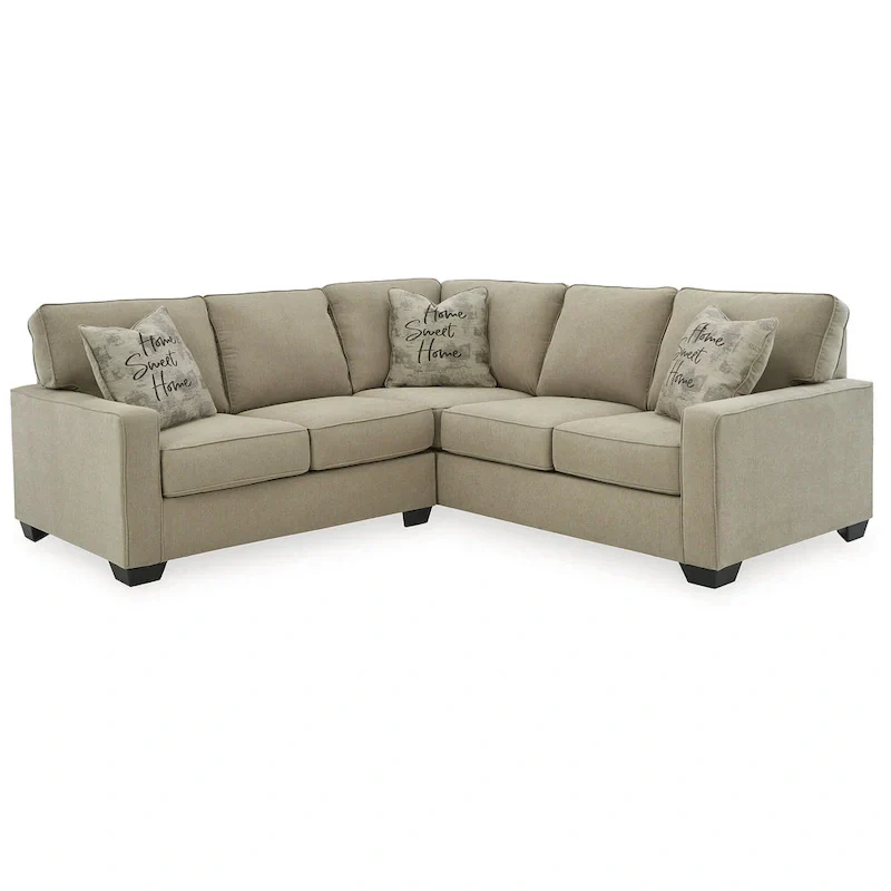 Signature Design by Ashley Lucina 2-Piece Sectional - 94W x 93D x 38H
