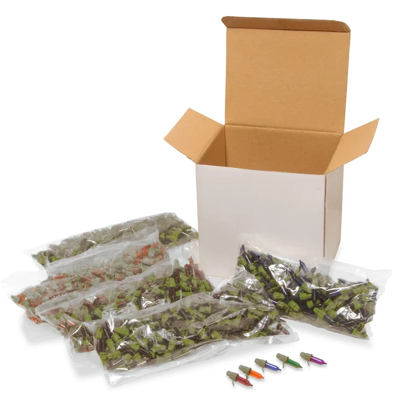 National Tree Company Replacement Bulbs, 1000 Multicolor - Multi-color