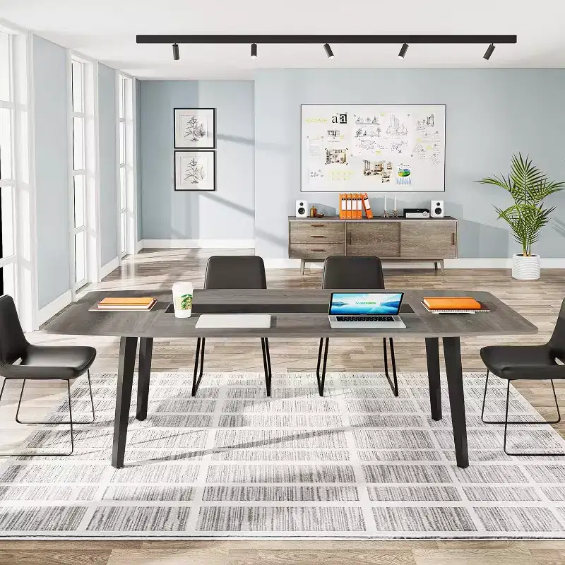 Lantine 70.86 Boat Shaped Executive Desk
