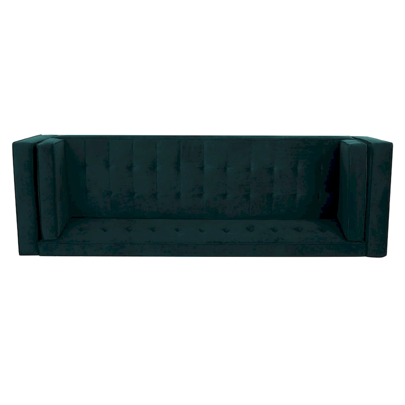 Viola Velvet Cushion 3-Seater Sofa Couch by Christopher Knight Home