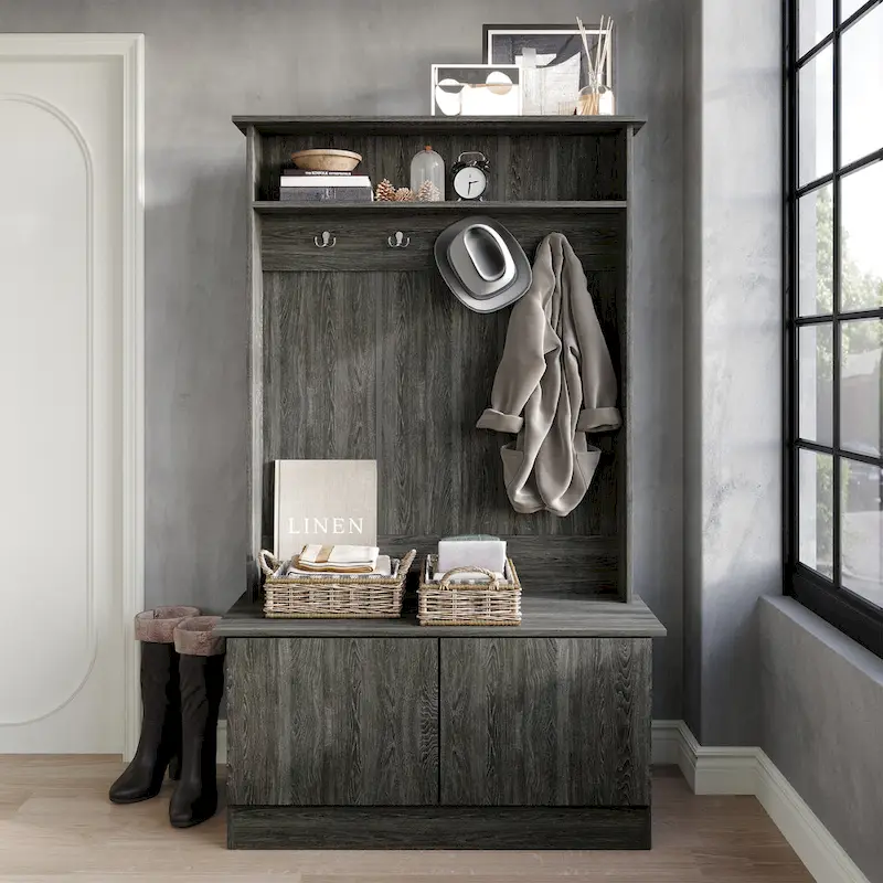 CraftPorch Classic Hall Tree with Bench