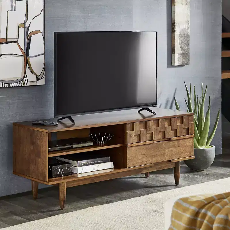 Chasin 59 Wide Tv Stand - Brown - iNSPIRE Q