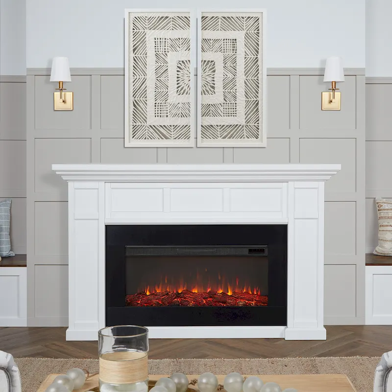 75 Landscape Electric Fireplace