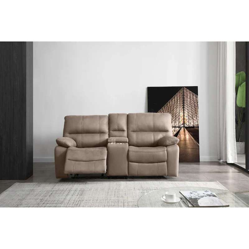 Microfiber Reclining Sofa, Loveseat and Chair