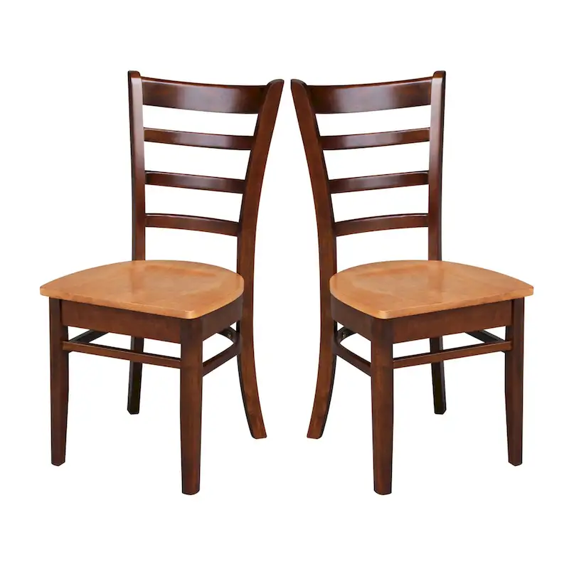 International Concepts Set of Two Emily Side Chairs