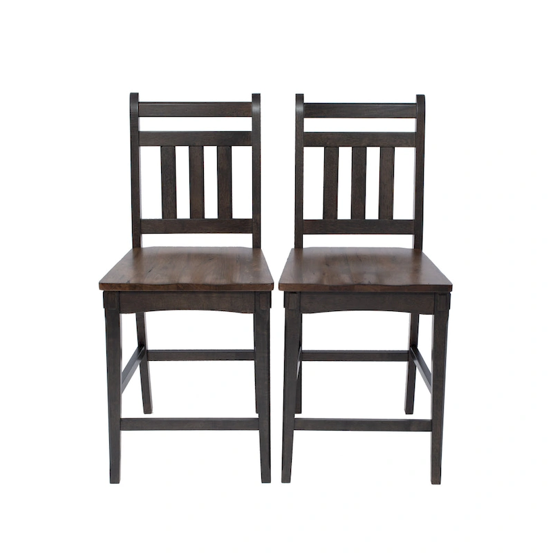 7 Piece Counter-height Solid Wood Dining Set