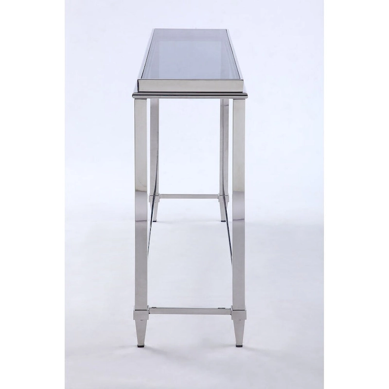 Somette Sofa Table with Glass Top