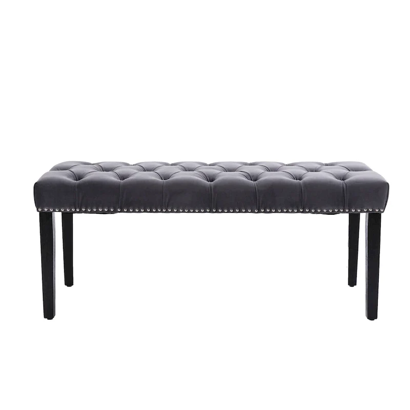 Velvet Dining Bench Bedroom Bench